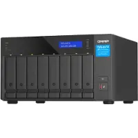 Qnap TVS-H874 - NAS-Server - 8 Schächte - SATA 6Gb/s - RAID RAID 0, 1, 5, 6, 10, 50, 60, RAID TP, TM - RAM 64 GB - 2.5 Gigabit Ethernet / 10 Gigabit Ethernet - iSCSI Support