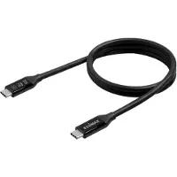 Edimax UC4, Männlich, Männlich, 0,5 m, Schwarz, 40 Gbit/s, 240 W