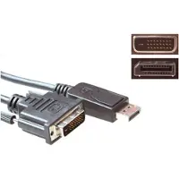ACT Eminent 1.8m DisplayPort/DVI -D 1.8m DisplayPort DVI-D Schwarz