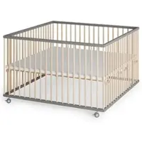 Sämann Laufgitter - grau/natur - Premium Kollektion | Gr.: 120x120 cm