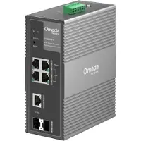 TP-LINK IES206GPP, Managed, Gigabit Ethernet (10/100/1000), Power over Ethernet (PoE), Rack-Einbau, Wandmontage