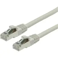 Value Patchkabel Cat.6 (Class E) S/FTP (PiMF), LSOH, grau, 10 m