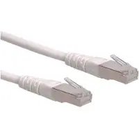Roline Patchkabel Cat.6 (Class E) S/FTP (PiMF), weiß, 15 m