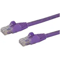 StarTech.com .com 3m Cat6 Snagless RJ45 Ethernet Netzwerkkabel - Lila, 3 m, Cat6, U/UTP (UTP), RJ-45, RJ-45, Violett