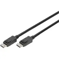 Digitus Displayport Dp St/st M/lock Uhd 8k Kabel 3 M