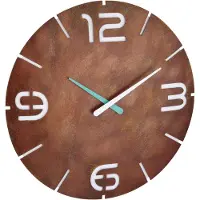 TFA-Dostmann Analoge Wanduhr mit Radio, Kunststoff, 360 x 65 x 385 mm