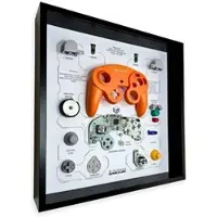 Usorteret - Retro Art Nintendo Gamecube Controller Display - Bild