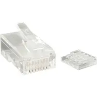 StarTech.com .com Cat6 RJ45 Litzen Modular Steckverbinder - 50 Pack, RJ-45, Transparent, Gold, 72 g, 50 Stück(e), 126 mm