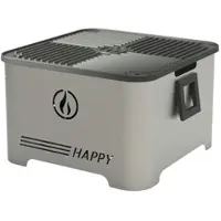 Linea VZ Happy Edelstahl - Tragbarer Pelletgrill