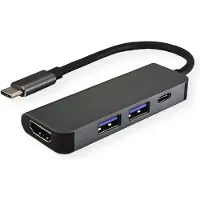 Value USB-C Dockingstation, HDMI 4K, 2x USB Typ A + Typ C PD