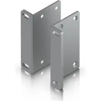 Ubiquiti UACC-Rack-Ear-2U, Montageset, Galvanisiertes Stahl, Grau, 2 Stück(e), 105 g