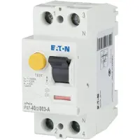 Eaton 236748 FI-Schalter, 40A, 2p, 30mA, Typ A PXF-40/2/003-A