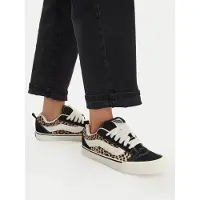 Vans Sneaker Knu Skool BLACK/LEOPARD damen