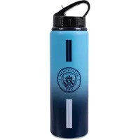 Adlibris Aluminium Fade Water Bottle - Manchester City (85684)