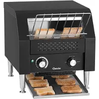 Bartscher Durchlauftoaster DLT150-1 schwarz