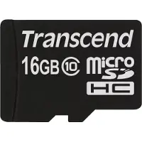 Transcend microSDHC 16GB Class 10
