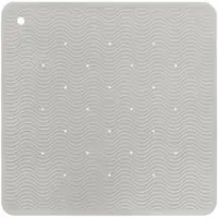 Hevea Badewanneneinlage Naturkautschuk Wave Square Granite 1 St