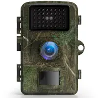 Strex - Wildtierkamera - mit Nachtsicht - 16MP - 1080P Full HD - Wasserdicht - Jagdkamera - Camouflage