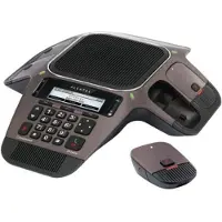 Alcatel Conference IP1850, IP-Telefon, Schwarz, Kabelloses Mobilteil, 200 Eintragungen, Digital, 158 x 57 Pixel