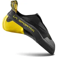 La Sportiva Cobra 4.99, Climbing, Uni, Shoes, K00Y00 Black/Yellow, 35 -