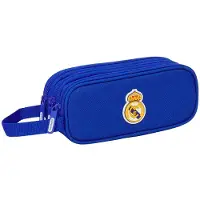 Real Madrid Federmäppchen Triple Pencil Case 812624635 Blau