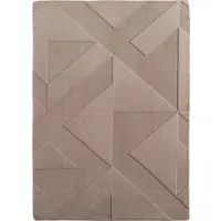 KADIMA DESIGN Teppich Wohnzimmer Geometrisch Pflegeleicht Waschbar Schlafzimmer OEKO-TEX Beige 80x150 cm Schadstoffgeprüft – LAVAREDO von