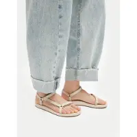 Teva Damen Sandalen W Original Universal Slim Lea - Beige - Größe 38
