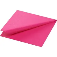 Duni Serviet Duni 24x24 cm 3-lag Fuchsia,8 pk x 250 stk/krt