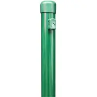 GAH Alberts Alberts 612764 Zaunpfosten für Maschendrahtzäune, für die Befestigung mit Einschlag-Bodenhülsen, grün, Länge 1915 mm, Pfosten-Ø 38 mm