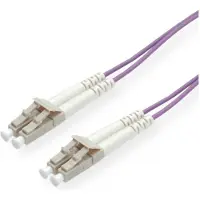 Roline LWL-Kabel 50/125µm OM4, LC/LC, violett, 7 m