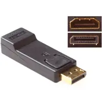 ACT Advanced Cable Technology AB3985 DisplayPort HDMI Schwarz Videokabel-Adapter