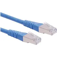 Roline Patchkabel Cat.6 (Class E) S/FTP (PiMF), blau, 5 m