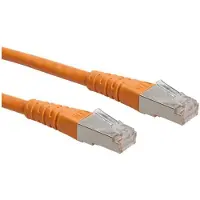 Roline Patchkabel Cat.6 (Class E) S/FTP (PiMF), orange, 15 m