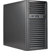 Supermicro SuperChassis 732I-R600B, Midi Tower, Server, Schwarz, ATX, EATX, micro ATX, HDD, Netzwerk, Leistung, System, Kensington