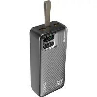 Tracer Blaze, 30000 mAh, Quick Charge 3.0, 65 W, Schwarz