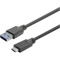 VivoLink PROUSBCAMM7.5, 7,5 m, USB C, USB A, USB 3.2 Gen 1 (3.1 Gen 1), Schwarz