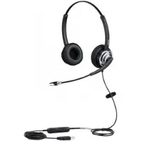 ALLNET 8805-8.2MS, Kabelgebunden, Büro/Callcenter, Kopfhörer, Schwarz