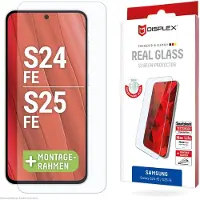Displex Bildschirmschutzfolie Real Glass für das Samsung Galaxy S24 FE / S25 FE