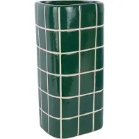 PT Living Vase Retro Tiles triangular large retro green