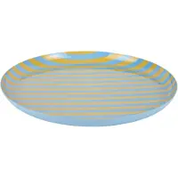 PT Living Plate Animado large citrine yellow w. soft blue