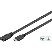 Microconnect USB3.1CC1.5EX, 1,5 m, USB C, USB C, USB 3.2 Gen 1 (3.1 Gen 1), Schwarz