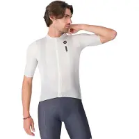 Castelli Drittone Logo Trikot Weiß Schwarz, Größe L