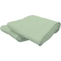 BETTWARENSHOP Piqué Baumwolldecke Tagesdecke 220x240 cm | tinte - blau