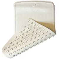 Hevea Badewanneneinlage Naturkautschuk 55x32 cm Sand 1 St