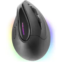 Mars Gaming MMSK, rechts, Optisch, RF Wireless + Bluetooth, 8400 DPI, Schwarz