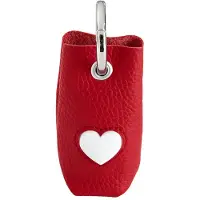 Hunter Kotbeutelspender Love 10 x 5 cm, rot