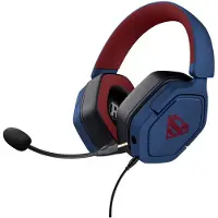 Trust GXT492SM Carus Headset für verschiedene Plattformen, Kabelgebunden, 20 - 20000 Hz, Gaming, 284 g, Kopfhörer, Blau, Rot