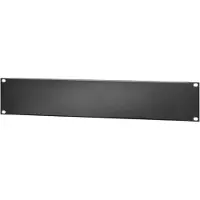 Schneider Electric Easy Rack 2HE Blindblende, Inhalt 10 Stück, Gestell-Blindplatte, Metall, Schwarz, 10 Stück(e), 6 kg