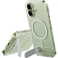 PanzerGlass - CARE Feature Case Transparent w. Kickstand & MagSafe - iPhone 17
