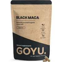 Cupplement Schwarze Maca-Kapseln 500mg